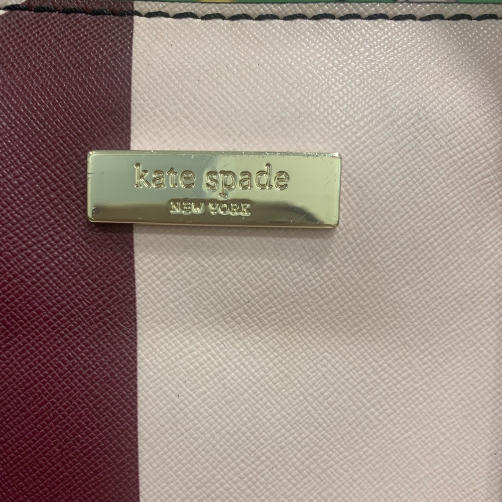 KATE SPADE Geo Spotlight Evangeline Crossbody/ Satchel EUC - Picture 9 of 10